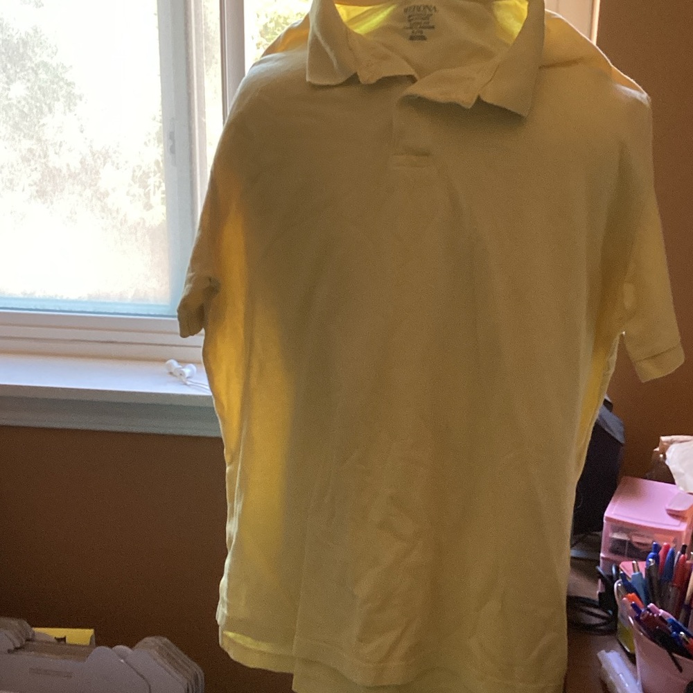 Merona vibrant Yellow Mens Polo Shirt